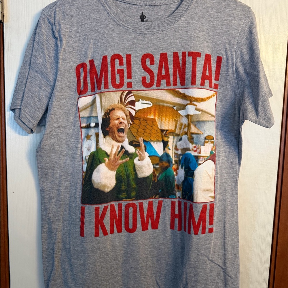 ELF Gray Graphic T-Shirt
